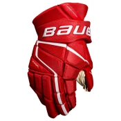 Hokejske rokavice Bauer Vapor 3X PRO Red Senior 15 palcev