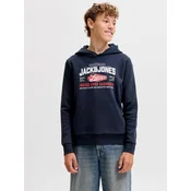 Jack & Jones Junior Majica mornarska/rdeča/bela