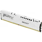 KINGSTON DDR5 16GB 5200MHz CL40 DIMM FURY Beast White XMP KF552C40BW-16