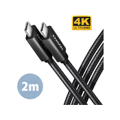 AXAGON BUCM32-CM20AB Kabel USB-C 3.2 Gen 2 auf USB-C 3.2 Gen 2, schwarz - 2m BUCM32-CM20AB