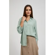 Marisse Womens Shirt L-Ko-4349 Olive