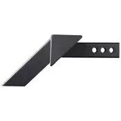 VEVOR Stopnica za vlečno kljuko 820x370x155 mm Črna