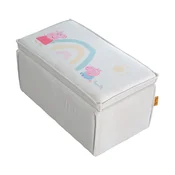 Peppa Pig djecja klupica s prostorom za pohranu Beige Velvet