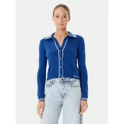 Guess Jeans Pletena jopica W5YR32 Z3HO2 Modra Regular Fit