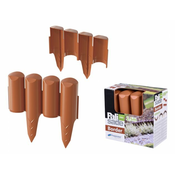 Prosperplast Palisada IPBO-TERRA plastična terakota 2,5x0,13m 10 kosov