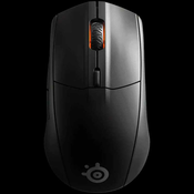 SteelSeries I Rival 3 Wireless I Gaming Mouse I 400+ hour battery life / Dual connectivity (2.4 GHz & Bluetooth 5.0) / Ultra-low latency wireless / TrueMove Air optical sensor / RGB I Black