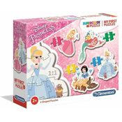 Slagalica za bebu Clementoni 4 u 1 - Disneyjeve princeze