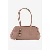 Flora&Co bež torbica z obeskom