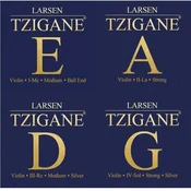 Larsen Tzigane violin SET, E ball end Violinska struna (Kot novo)