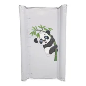 Mekana podloga za presvlacenje bebe Panda, 80x49 cm, Višebojna