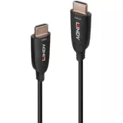 Lindy 38513 HDMI kabel 30 m HDMI Tip A (Standard) Crno