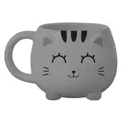 Šalica iTotal Chunky Cat siva XL2568C