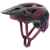 Uvex REACT JR FULLFACE, otroška kolesarska čelada, vijolična S414698