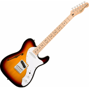 Fender Squier Affinity Series Telecaster Thinline MN 3-Color Sunburst Elektricna gitara