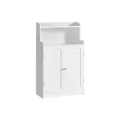 Songmics Kopalniška omarica 30x60x100 cm Bela