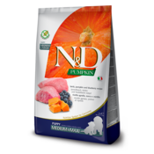 FRM FARMINA N&D GF PUMPKIN DOG LAMB&BLUEBERRY PUPPY MEDIUM/MAXI 12kg