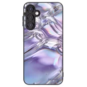 Silikonski črni ovitek za Samsung Galaxy A16 4G - Iridescent bubbles