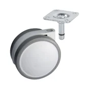 Pohištveno kolo Design Top brez zavore o 62 mm sivo/črno