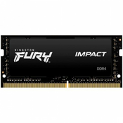 Memorija KINGSTON Fury Impact KF432S20IB/32 32GB/SODIMM/DDR4/3200MHz/crna