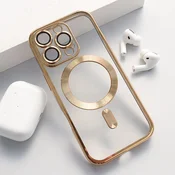 Maska za iPhone 16 Pro Max Mag Case Electro zlatna