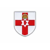 shumee Našitek grba Severne Irske - Podlaga za likanje/toplotno varjenje - Vezen našitek/značka/emblem