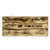 shumee Doberman, Dobermann - obešalnik za oblačila s psom, razstava medalj, dekoracija doma Art-Dog