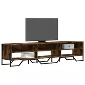 TV ormaric boja dimljenog hrasta 180x34x41 cm konstruirano drvo