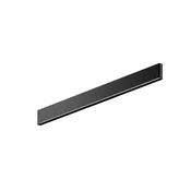 Linea Light LED stenska svetilka Satori, širina 96,4 cm, črna, 2700 K, aluminij - Dnevna soba/jedilnica