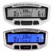 Verkgroup Vodootporno osvijetljeno LCD biciklisticko racunalo s 28 funkcija