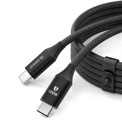 Orico Kabel CDX 100 W 5 A Power Delivery USB-C, 1 m – črn