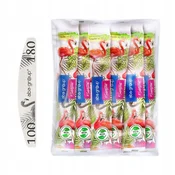 Aba Group VARNO PAKIRANJE Pilica za nohte v obliki polmeseca 100/180 STANDARD - FLAMINGO, 25 kosov