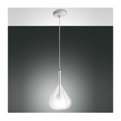 Fabas Luce 3481-40-241 - Lestenec na vrvici LILA 1xE27/40W/230V prozorna