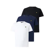 Lyle & Scott Majica mornarska/črna/bela
