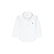 Bombažna srajca za dojenčka Polo Ralph Lauren