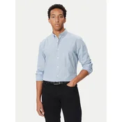 Calvin Klein Srajca LV04LH117G Svetlo modra Slim Fit