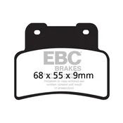 Klocki hamulcowe EBC FA432 (kpl. na 1 tarcze)