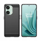 HURTEL CARBON CASE ETUI OBUDOWA POKROWIEC FUTERAŁ DO ONEPLUS ACE 2V/NORD 3 CZARNE, (21899831)