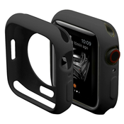 Full body TPU gel ovitek za Apple Watch Series 7 41mm - črn