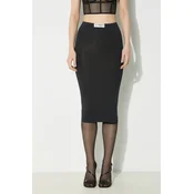 Krilo Fiorucci Black Midi Skirt