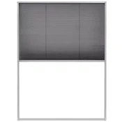 Vidaxl Plise komarnik za okna aluminij 60x80 cm