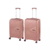 TraveLux Endure IV set kofer-torbi na kotače u ružičasto-zlatnoj boji