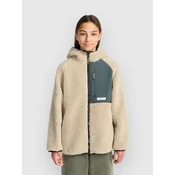 Element Wolfe Sherpa Kids Jacket oat milk