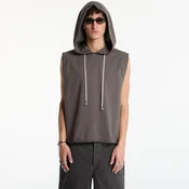 Majice Rick Owens DRKSHDW Hooded Tunic Gravel L
