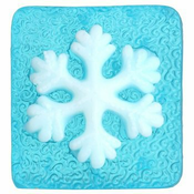 Bohemia Gifts & Cosmetics Snowflake sapun rucne izrade s glicerinom 70 g