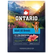 Hrana Ontario Adult All Breeds Monoprotein Tuna & Sweet Potatoes 2,25kg