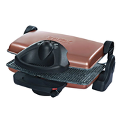Sarex SR-3400 Gril toster, 6 sendvica, Bronzani