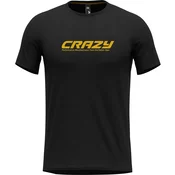 Crazy Logo majica s kratkimi rokavi, žveplo (S)
