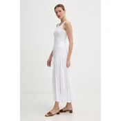 JOOP! Vsakodnevna obleka Tildy 30100627 Bela Regular Fit