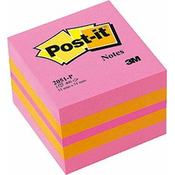 POST-IT samolepilni lističi Post-it 2051 kocka 51 x 51 mm, roza