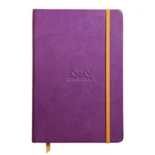 Notes A5, Rhodia Rhodiarama webnotebook, diktando crte, violet